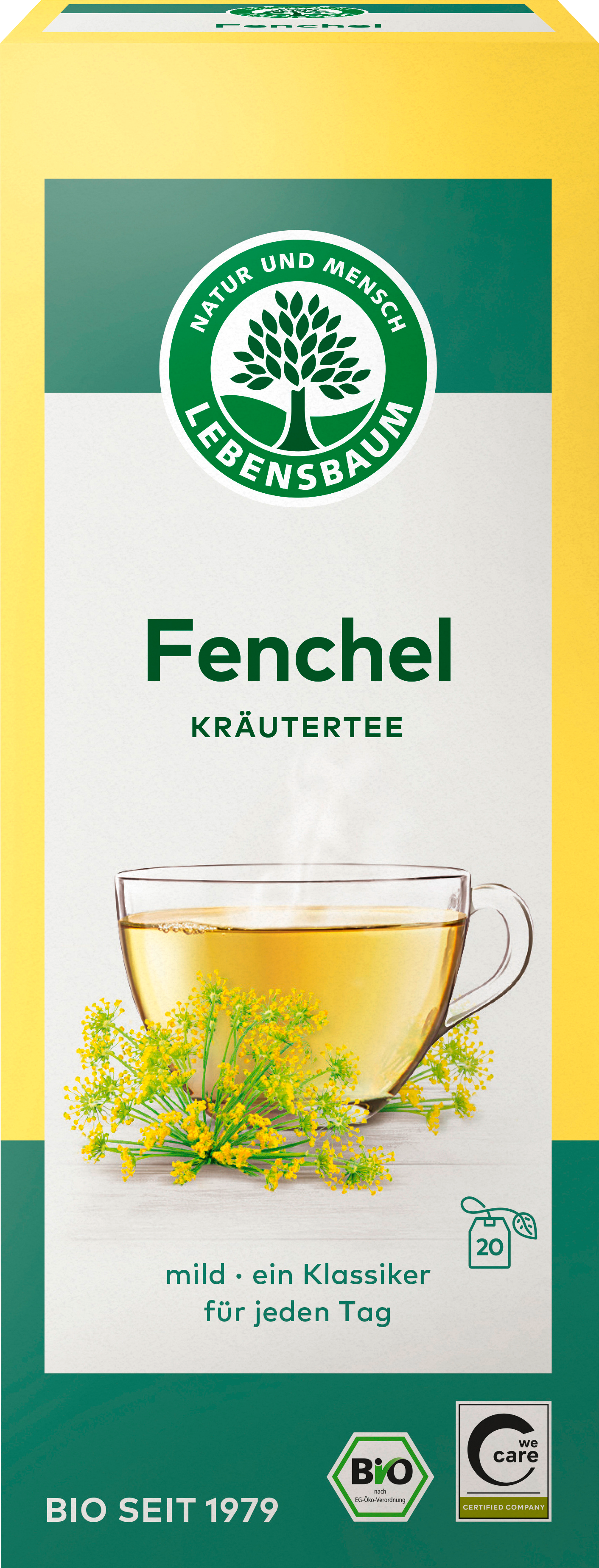 Kräutertee Fenchel (20 Beutel)