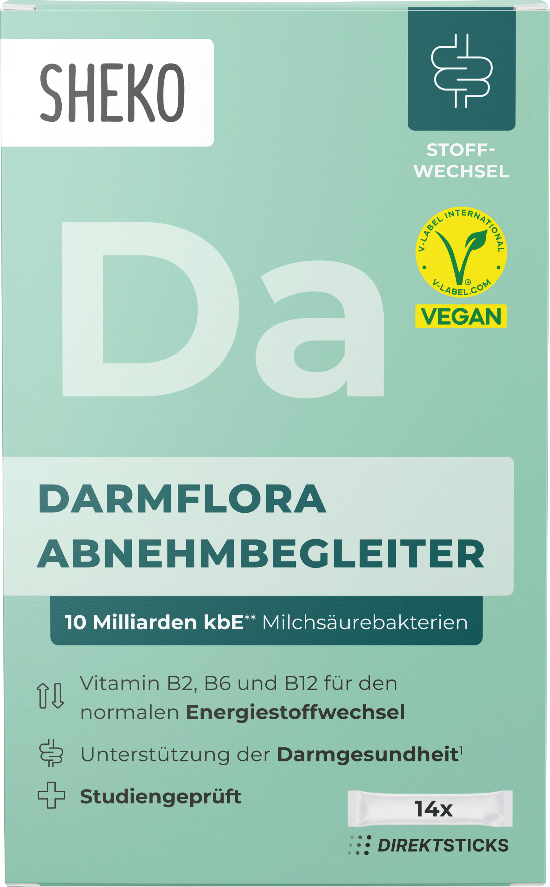 Darmflora Abnehmbegleiter Sticks, 14 St