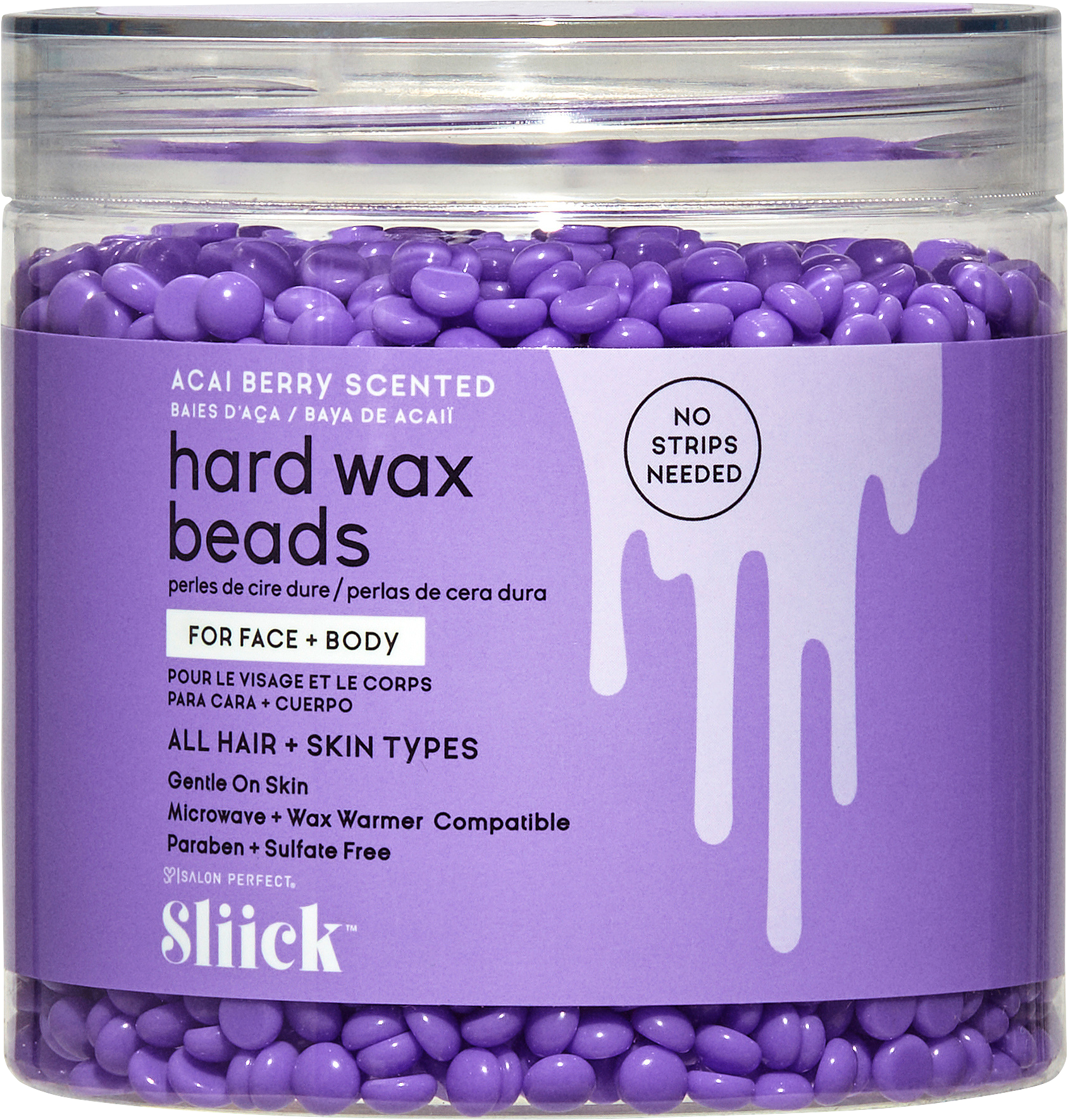 Warmwachsperlen Acai Hard Wax Beads