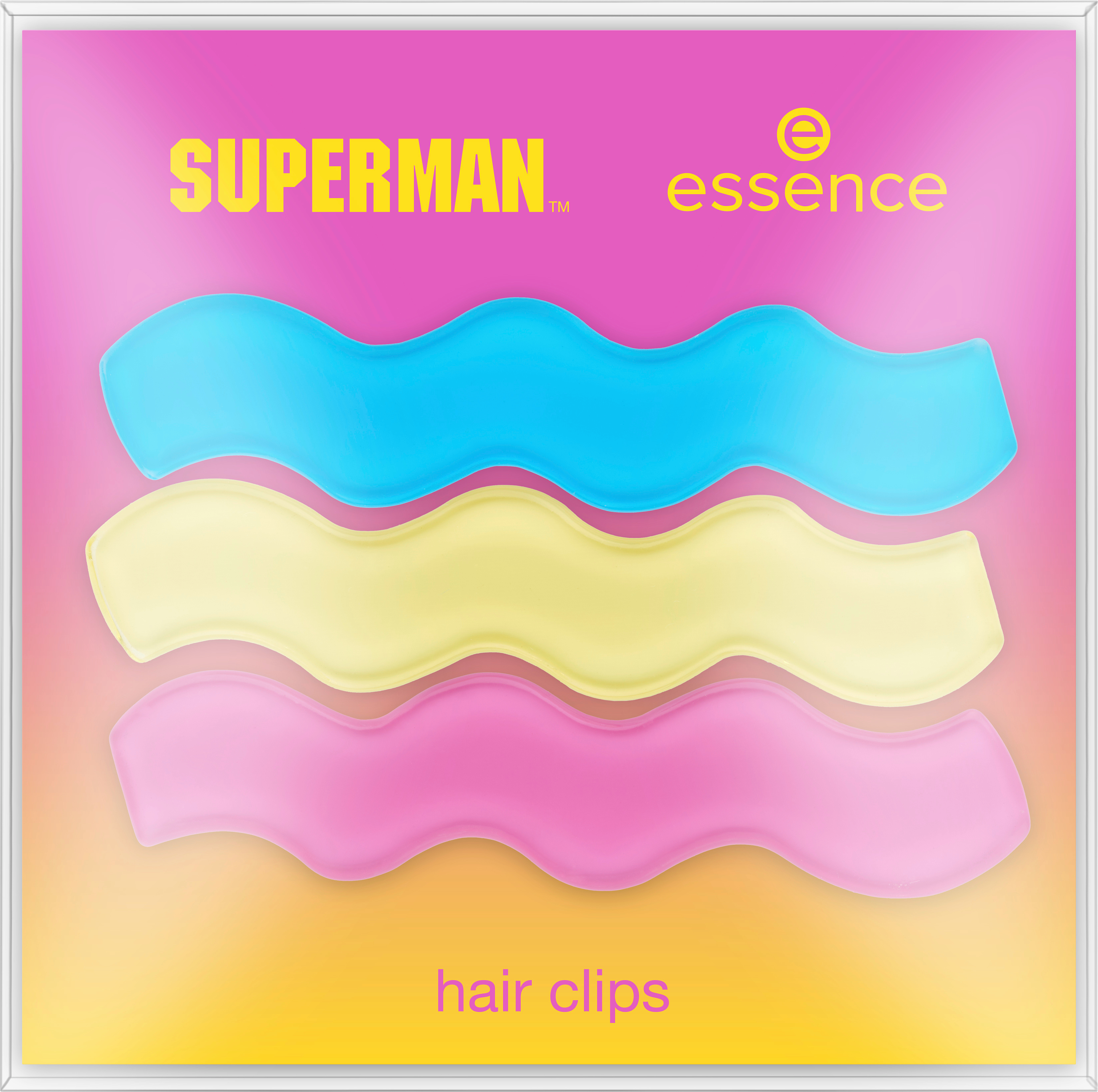 Haarspangen Superman