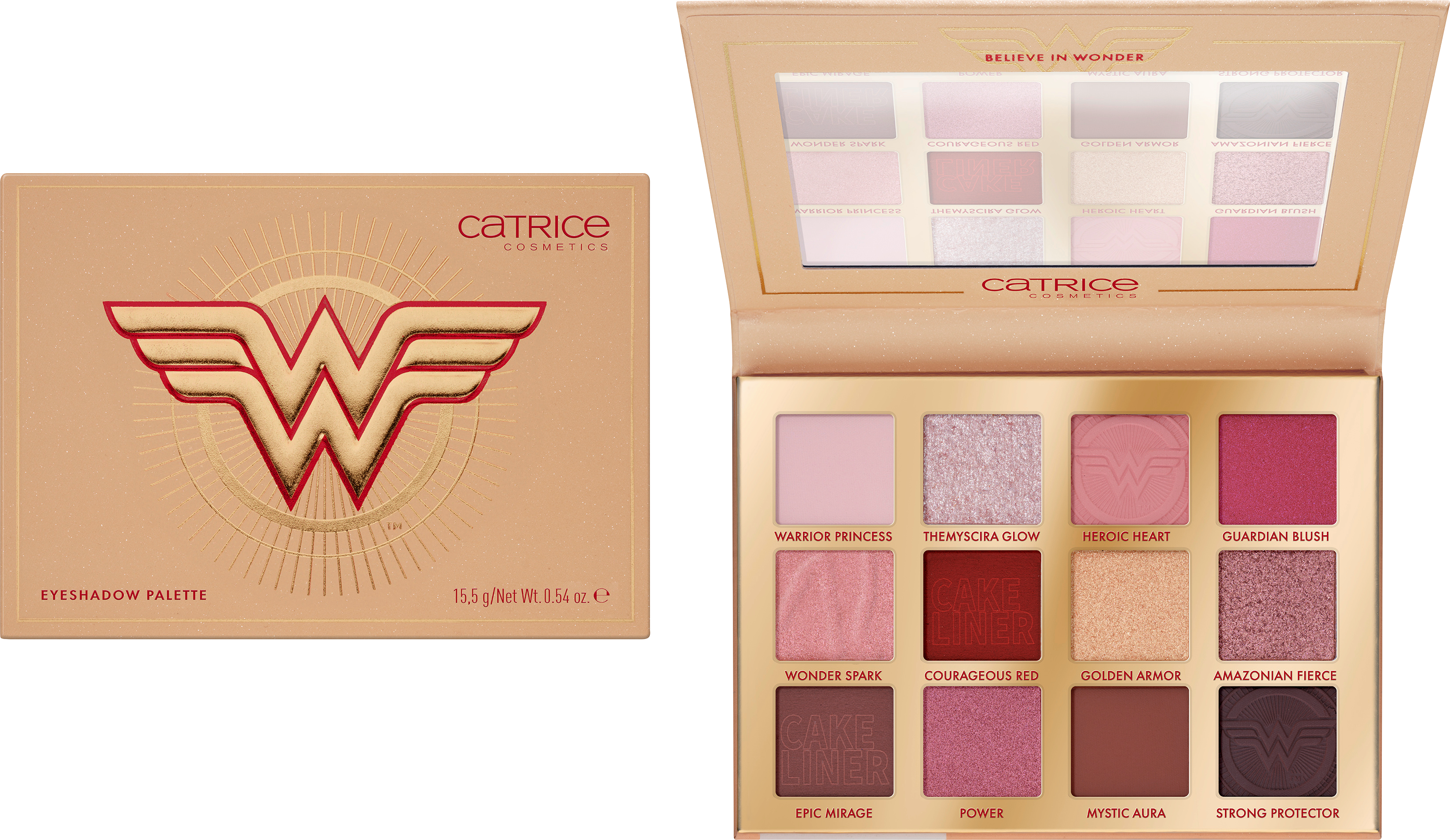 Lidschatten Palette Wonder Woman 020 Amazonian Warrior