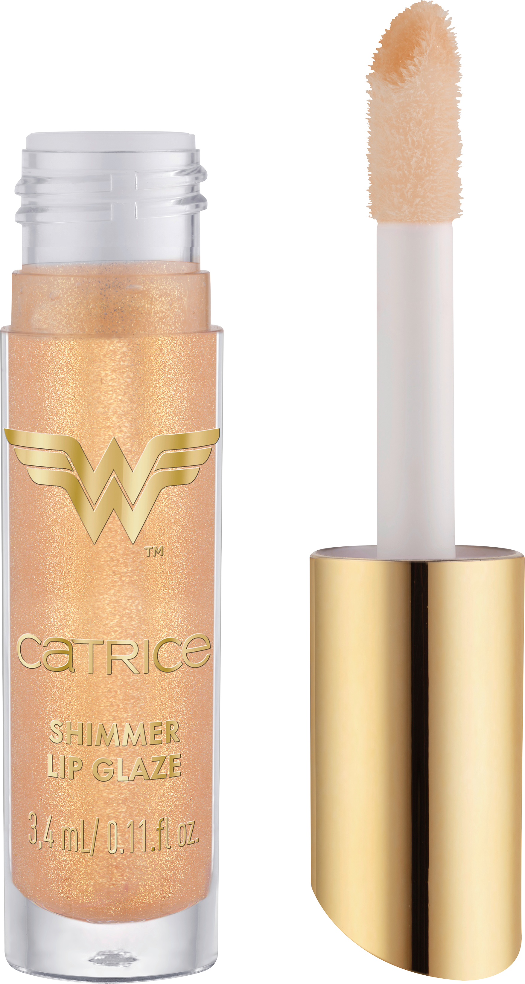 Lipgloss Wonder Woman Shimmer Glaze 010 Believe In Wonder