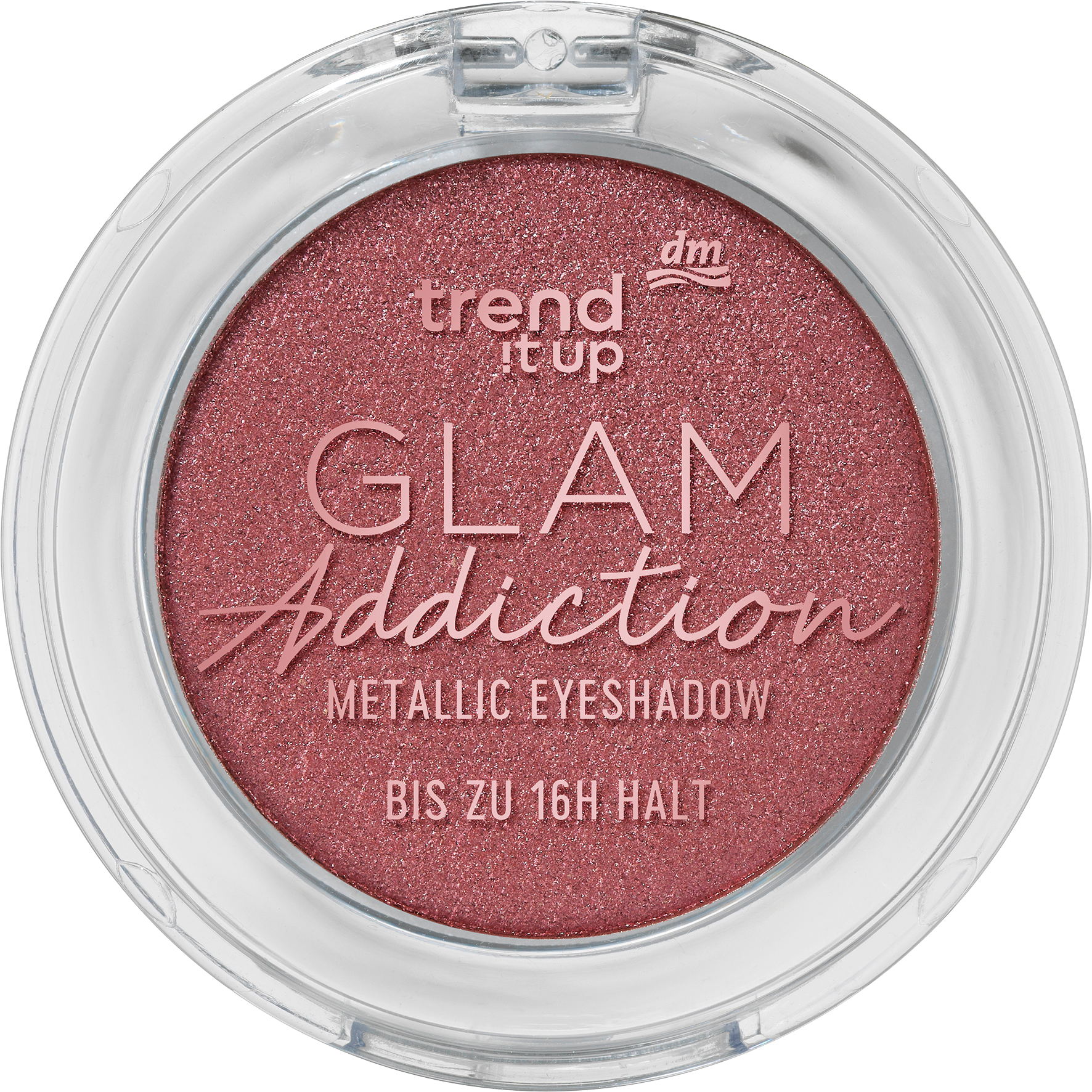 Lidschatten Glam Addiction Metallic 020 Pearly Nude Berry Red 