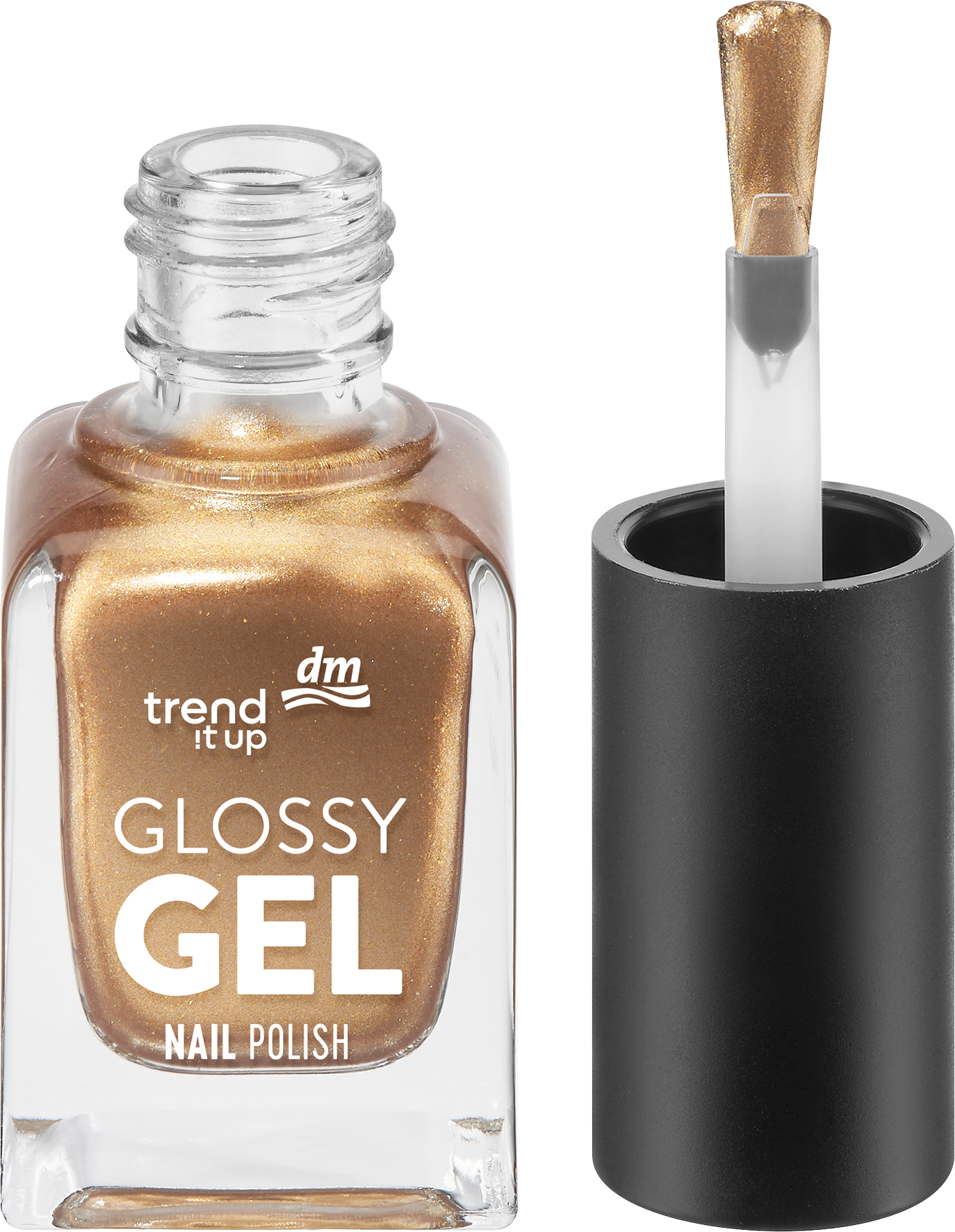Nagellack Glossy Gel 250 Gold 