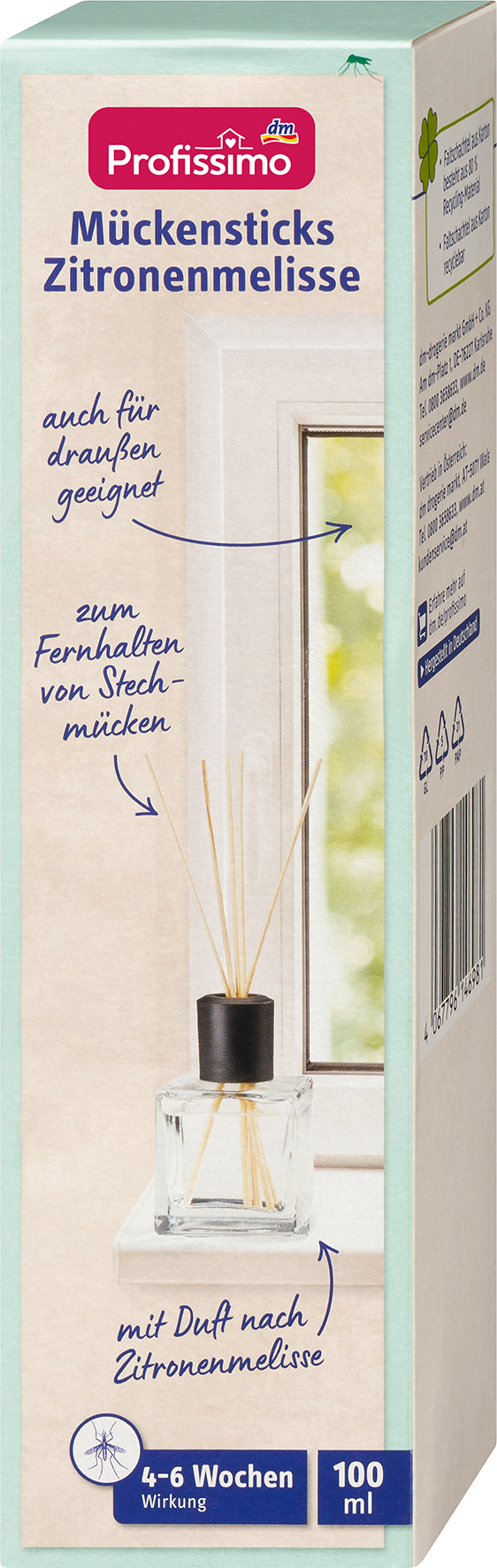 Mückensticks Zitronenmelisse
