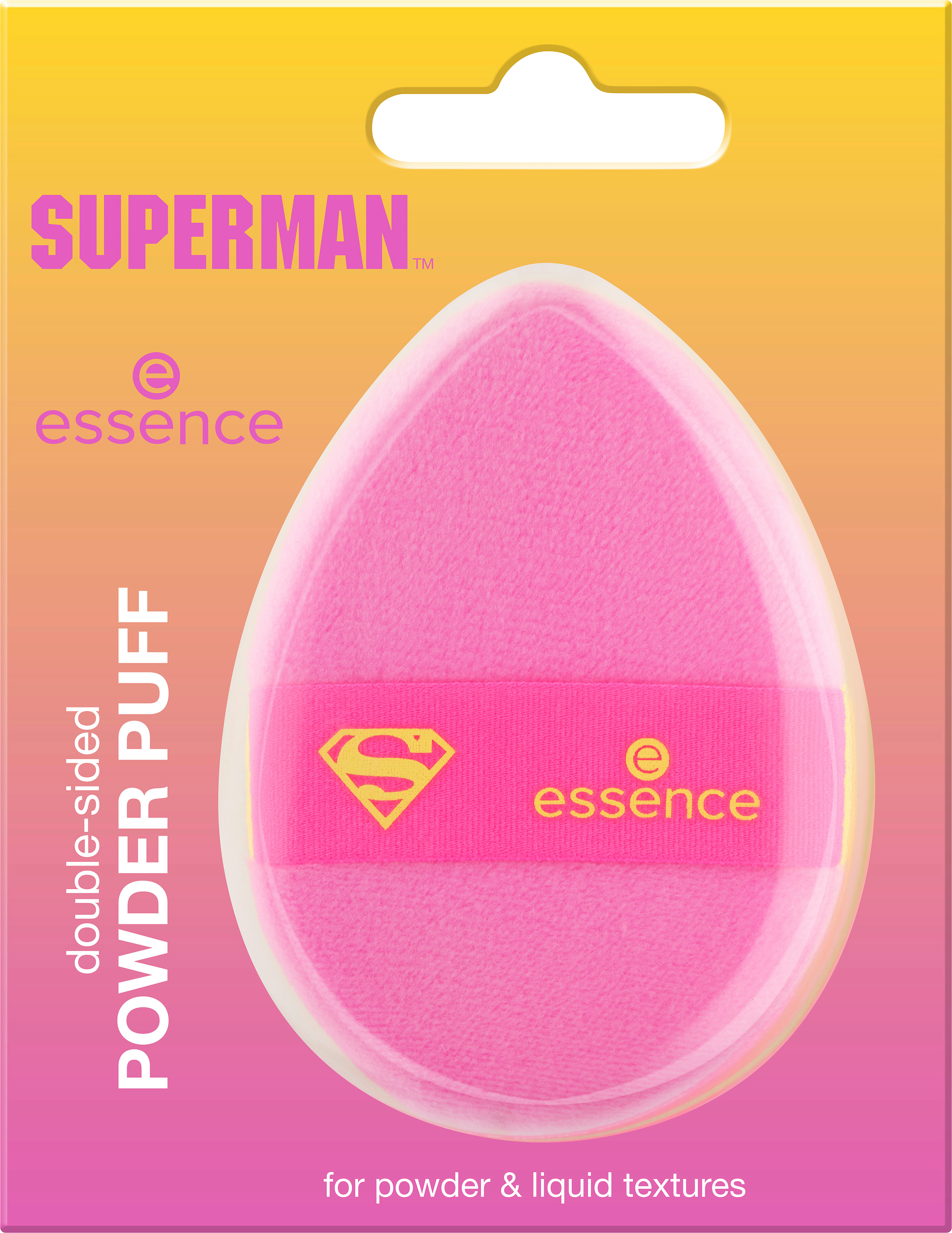 Puderquaste Superman Double-Sided