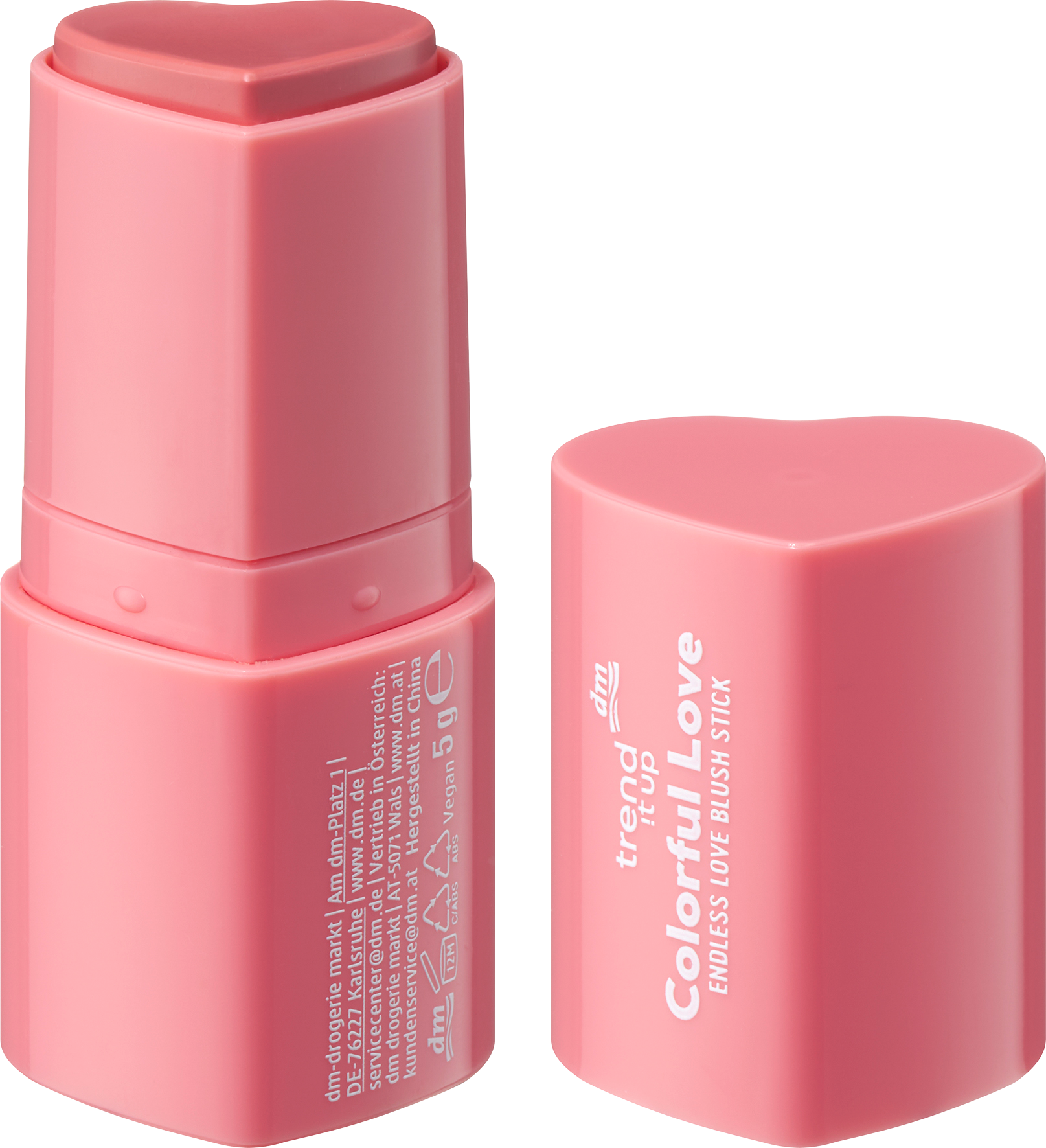 Blush Stick Colorful Love Rose