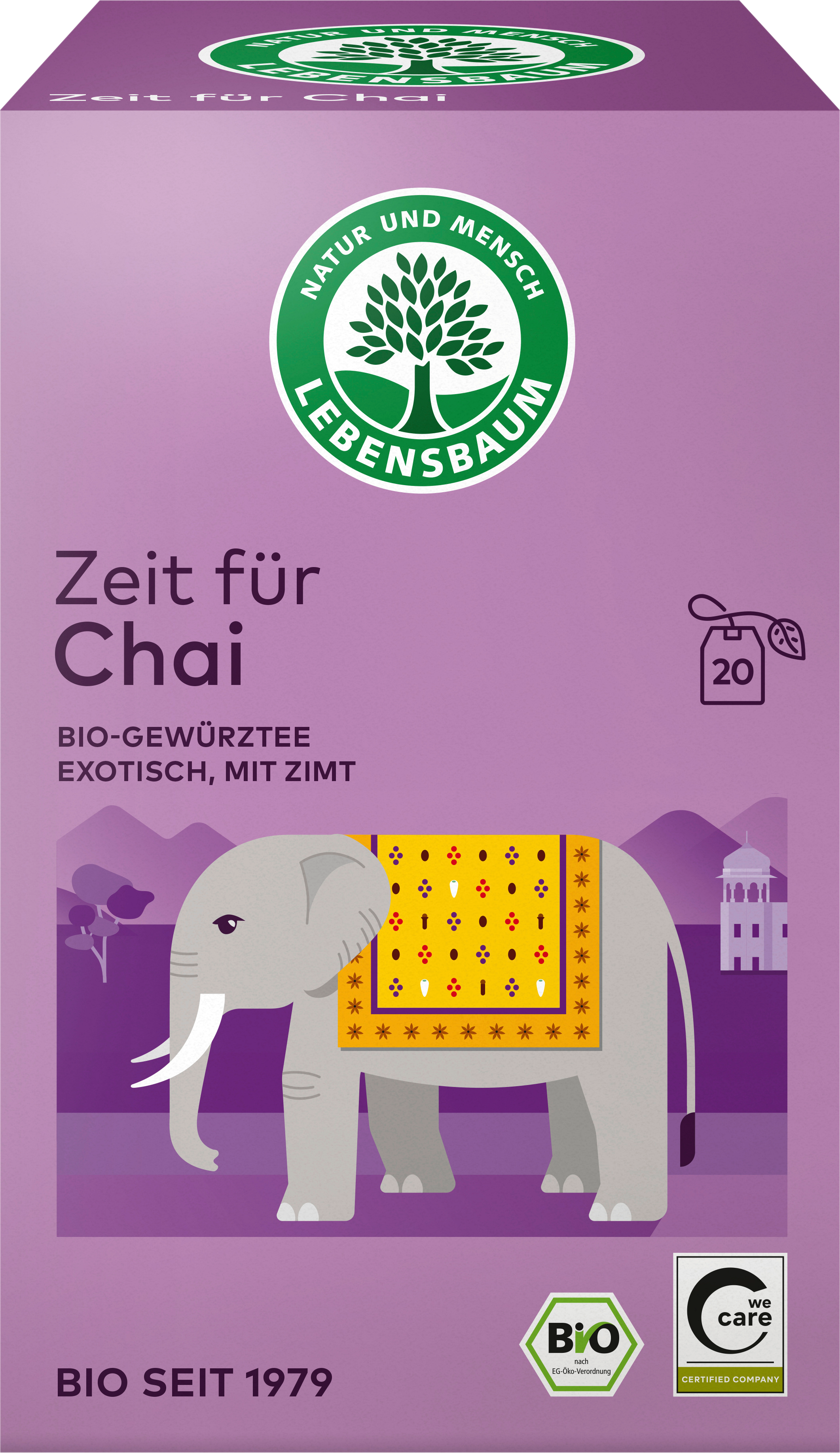 Kräutertee "Zeit für Chai" (20 Beutel)