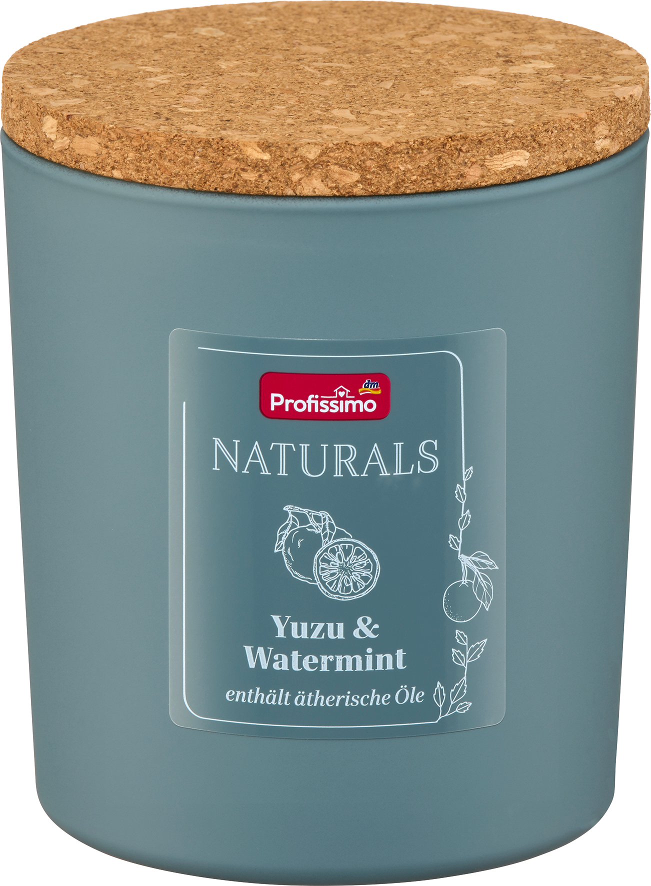 Duftkerze im Glas Yuzu & Watermint
